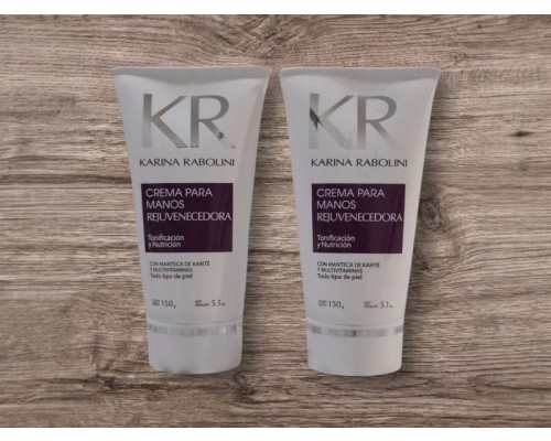 Crema para manos rejuvenecedora