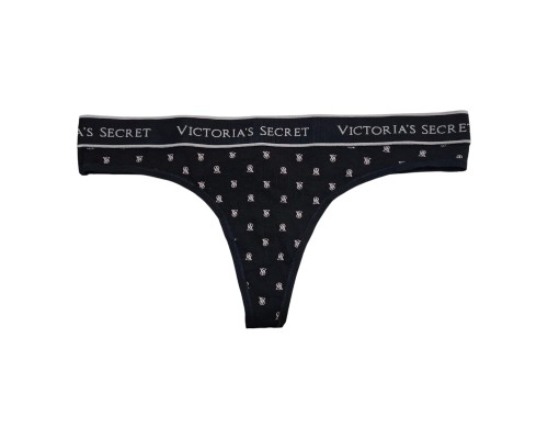 Bombachas tipo less estampada negra Talle M