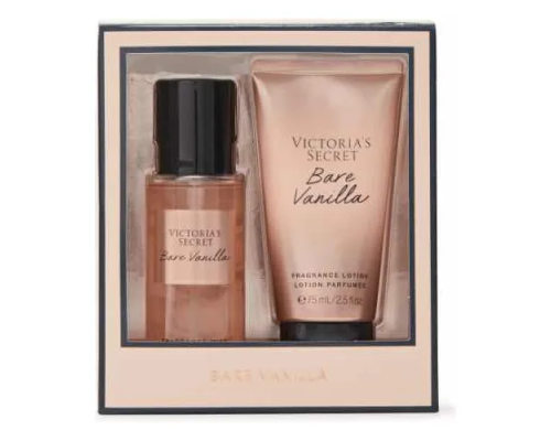 Set Victoria´s Secret Crema + Loción 75ml Bare Vanilla