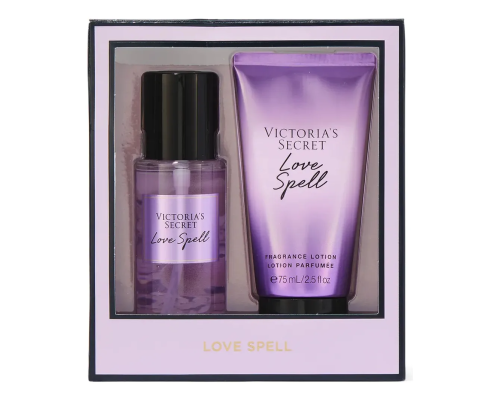 Set Victoria´s Secret Crema + Loción 75ml Love Spell