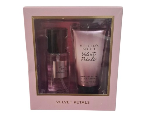 Set Victoria´s Secret Crema + Loción 75ml Velvet Petals